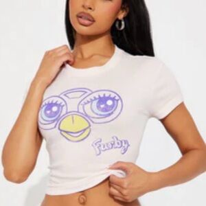 Women's White Graphic Tee